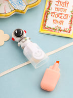 NVR Kids Cartoon Designer Peach Thread Rakhi with Roli Chawal Chandan & Mishri - Distacart