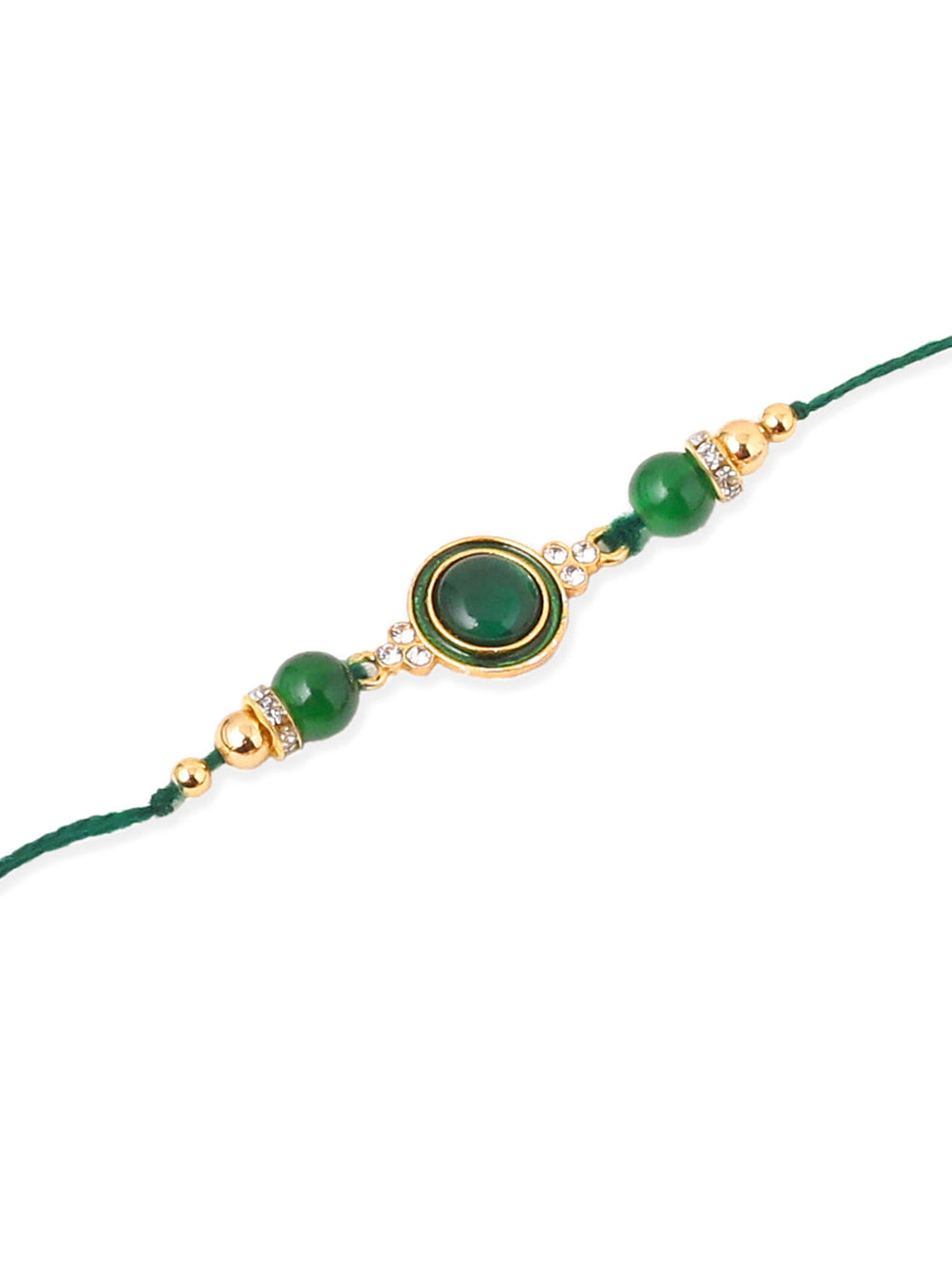 NVR Men Set of 3 Multicolor Artificial Beads & Pearls Thread Rakhi Combo - Distacart