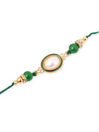 NVR Men Set of 3 Multicolor Artificial Beads & Pearls Thread Rakhi Combo - Distacart