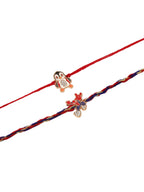 NVR Kids Set of 2 Cartoon Character Blue & Red Thread Rakhi, Combo for Rakshabandhan - Distacart