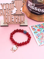 NVR Kids Cartoon Design Maroon Artificial Beads Thread Rakhi, Combo for Rakshabandhan - Distacart