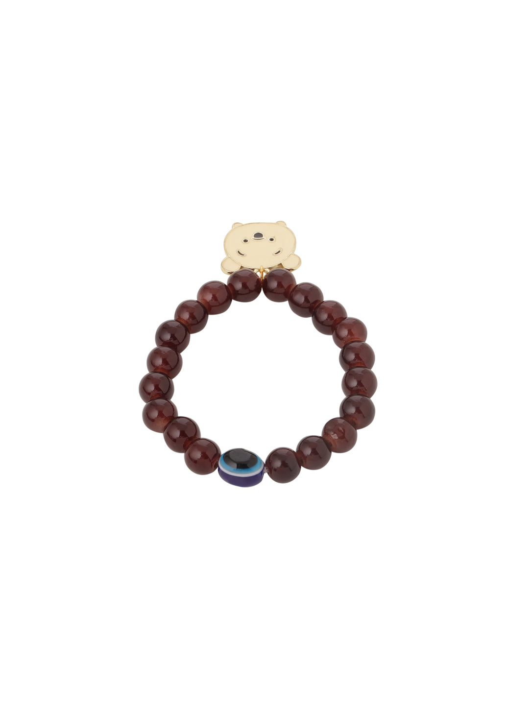 NVR Kids Cartoon Design Brown Artificial Beads Thread Rakhi, Combo for Rakshabandhan - Distacart