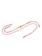 NVR Men's Set of 2 Red Religious Thread Rakhi, Combo for Rakshabandhan - Distacart