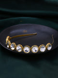 NVR Women Kundan Studded Hair Band