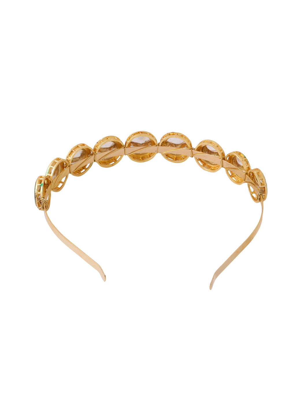 NVR Women Kundan Studded Hair Band