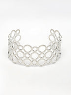 NVR Women's Silver-Plated Cuff Bracelet - Distacart