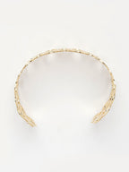 NVR Women's Gold-Polished Cuff Bracelet - Distacart