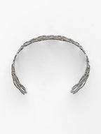 NVR Women's Rhodium-Plated Cuff Bracelet - Distacart