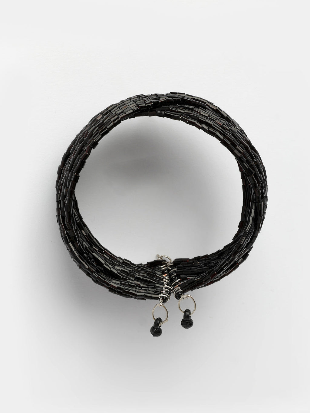 NVR Women's Black Artificial Beads Western Cuff Bracelet - Distacart