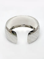 NVR Women's Silver-Plated Self-design Cuff Bracelet - Distacart