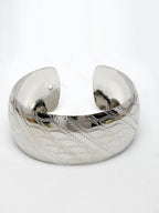 NVR Women's Silver-Plated Self-design Cuff Bracelet - Distacart