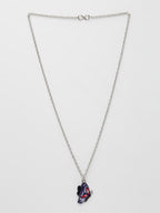 NVR Women's Silver-Plated Chain With Butterfly Pendant