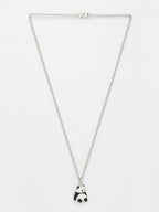 NVR Women's Silver-Plated Chain With Panda Pendant