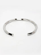 NVR Men's Silver-Plated Stainless Steel Cuff Bracelet - Distacart