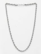 NVR Men's Silver-Plated Stainless Steel Chain