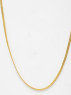 NVR Men's Gold-Polished Minimal Chain