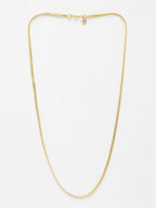 NVR Men's Gold-Polished Minimal Chain