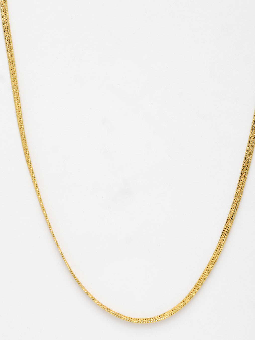 NVR Men's Gold-Polished Minimal Chain