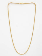 NVR Women's Gold-Polished Minimal Chain - Distacart