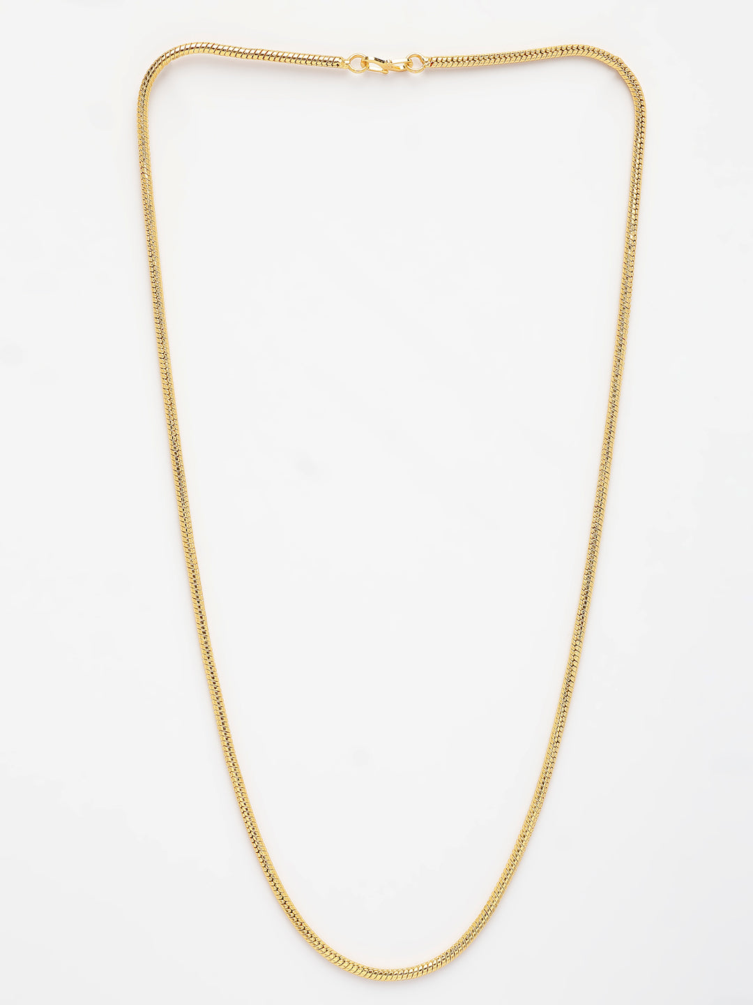 NVR Women's Gold-Polished Minimal Chain - Distacart