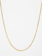 NVR Women's Gold-Polished Minimal Chain - Distacart