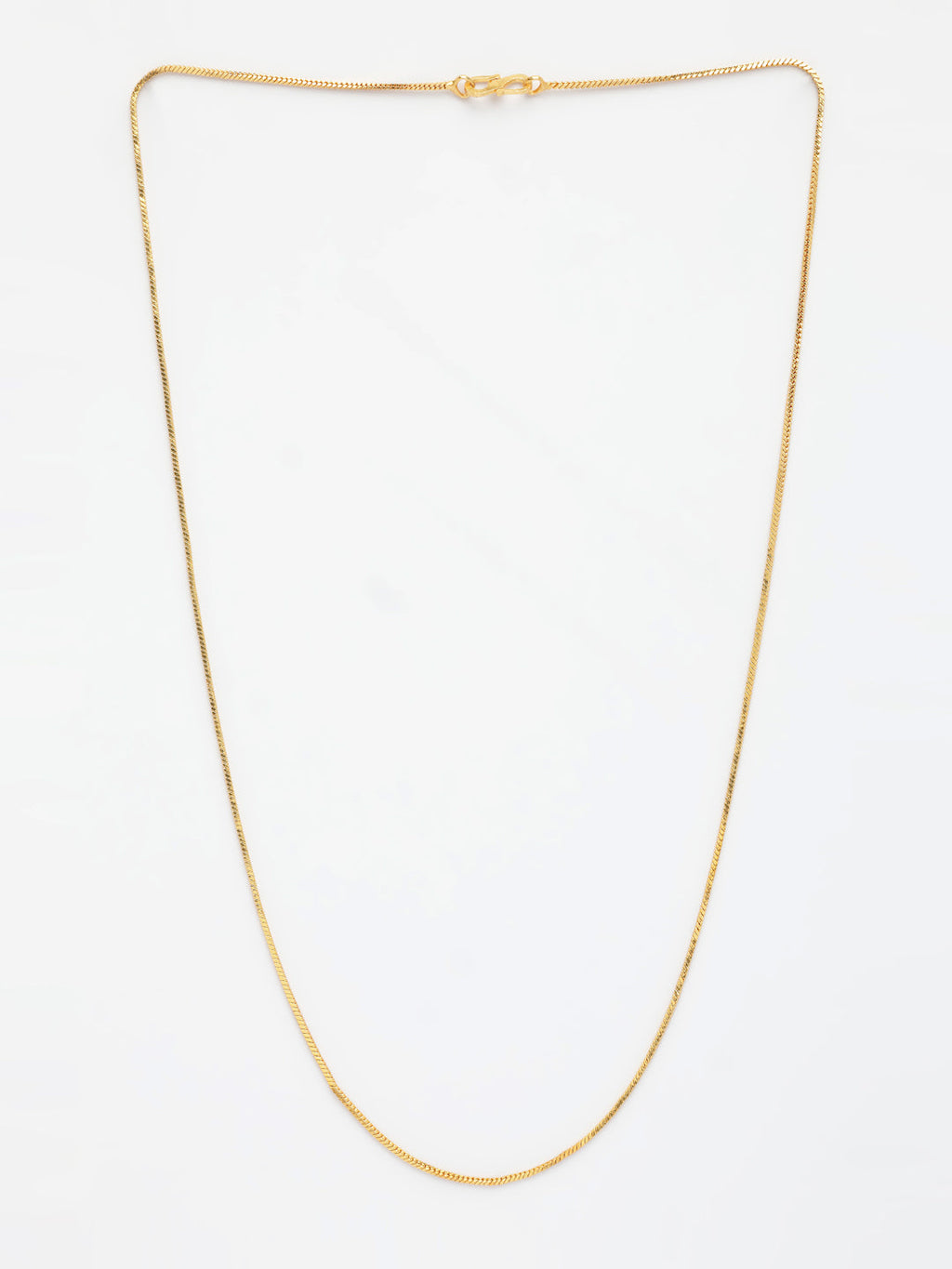 NVR Women's Gold-Polished Minimal Chain - Distacart