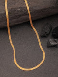 NVR Women's Gold-Polished Minimal Chain - Distacart