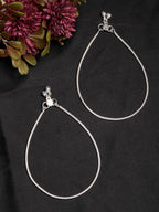 NVR Women's Pair of 2 Silver-Plated Anklets - Distacart