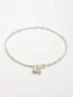 NVR Women's Set of 2 Silver-Plated Anklets - Distacart