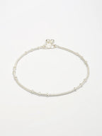 NVR Women's Set of 2 Silver-Plated Anklets - Distacart