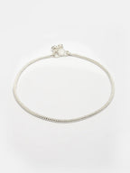 NVR Women's Set of 2 Silver-Plated Anklets - Distacart