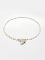 NVR Women's Set of 2 Silver-Plated Anklets - Distacart