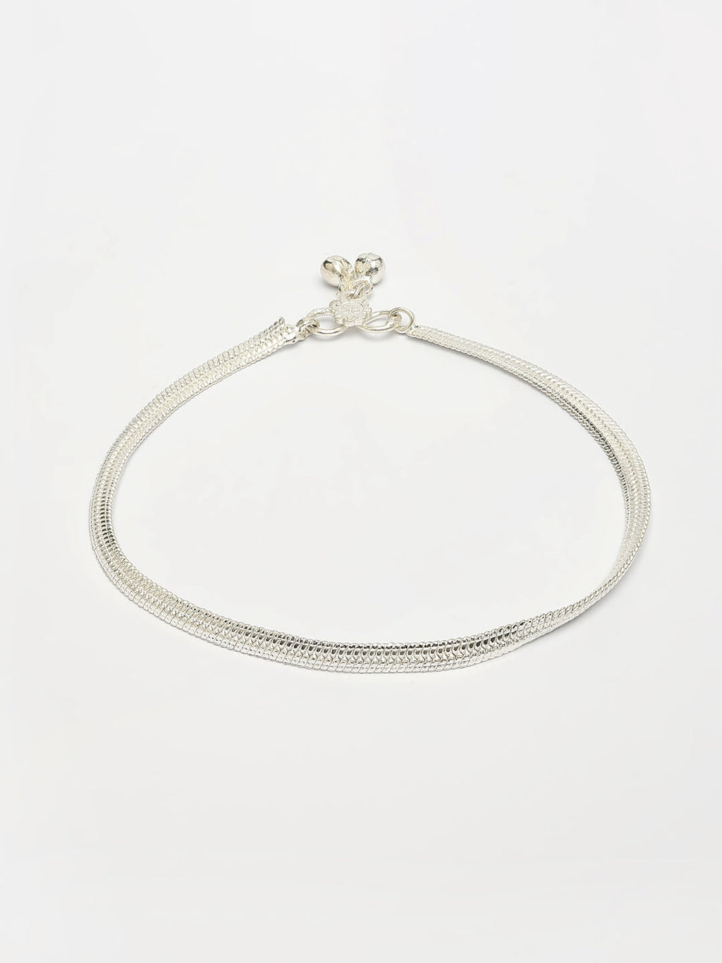 NVR Women's Set of 2 Silver-Plated Anklets - Distacart
