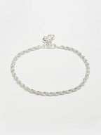 NVR Women's Set of 2 Silver-Plated Anklets - Distacart