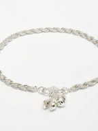 NVR Women's Set of 2 Silver-Plated Anklets - Distacart