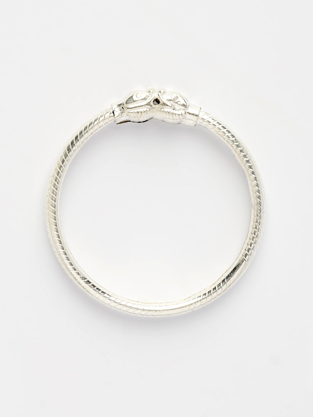 NVR Kids Set of 2 Silver- Toned Nazariya Kada Bracelet - Distacart