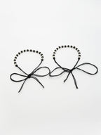 NVR Kids Pair of 2 Rhodium-Plated Artificial Beads Nazariya Kada Bracelet - Distacart