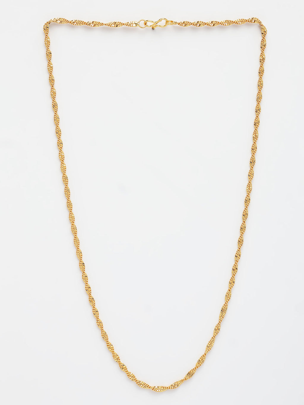NVR Women's Set of 3 Gold-Polished Minimal Chain