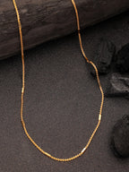 NVR Women's Set of 3 Gold-Polished Minimal Chain
