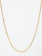 NVR Women's Set of 3 Gold-Polished Minimal Chain