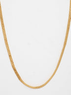 NVR Women's Set of 3 Gold-Polished Minimal Chain
