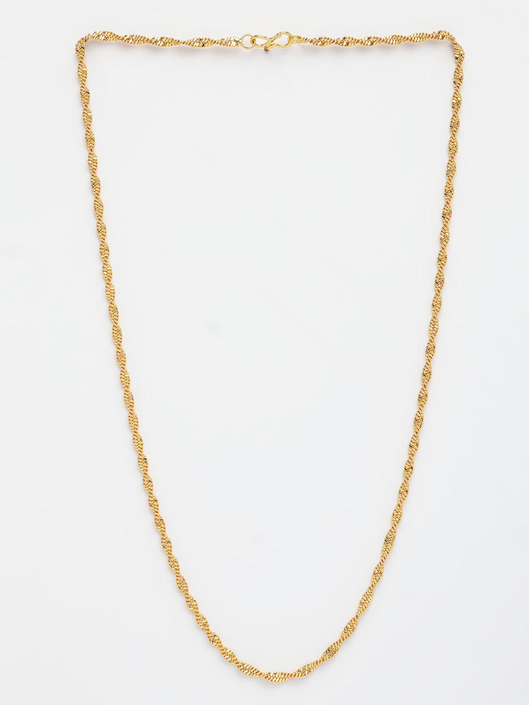 NVR Women's Set of 3 Gold-Polished Minimal Chain