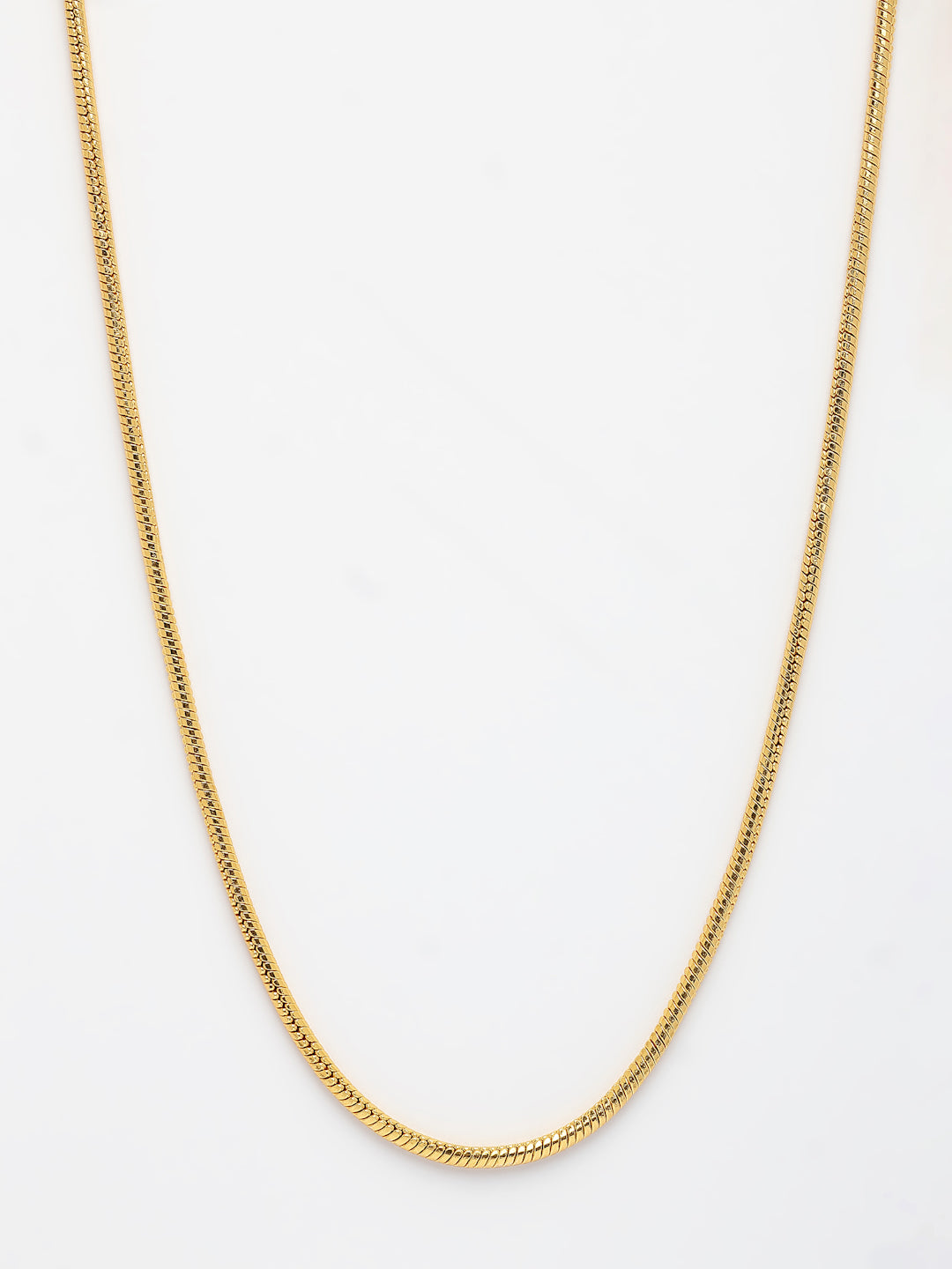 NVR Women's Set of 3 Gold-Polished Minimal Chain