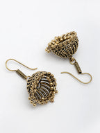 NVR Women Set of 2 Oxidized German Silver Jhumka Earrings - Distacart