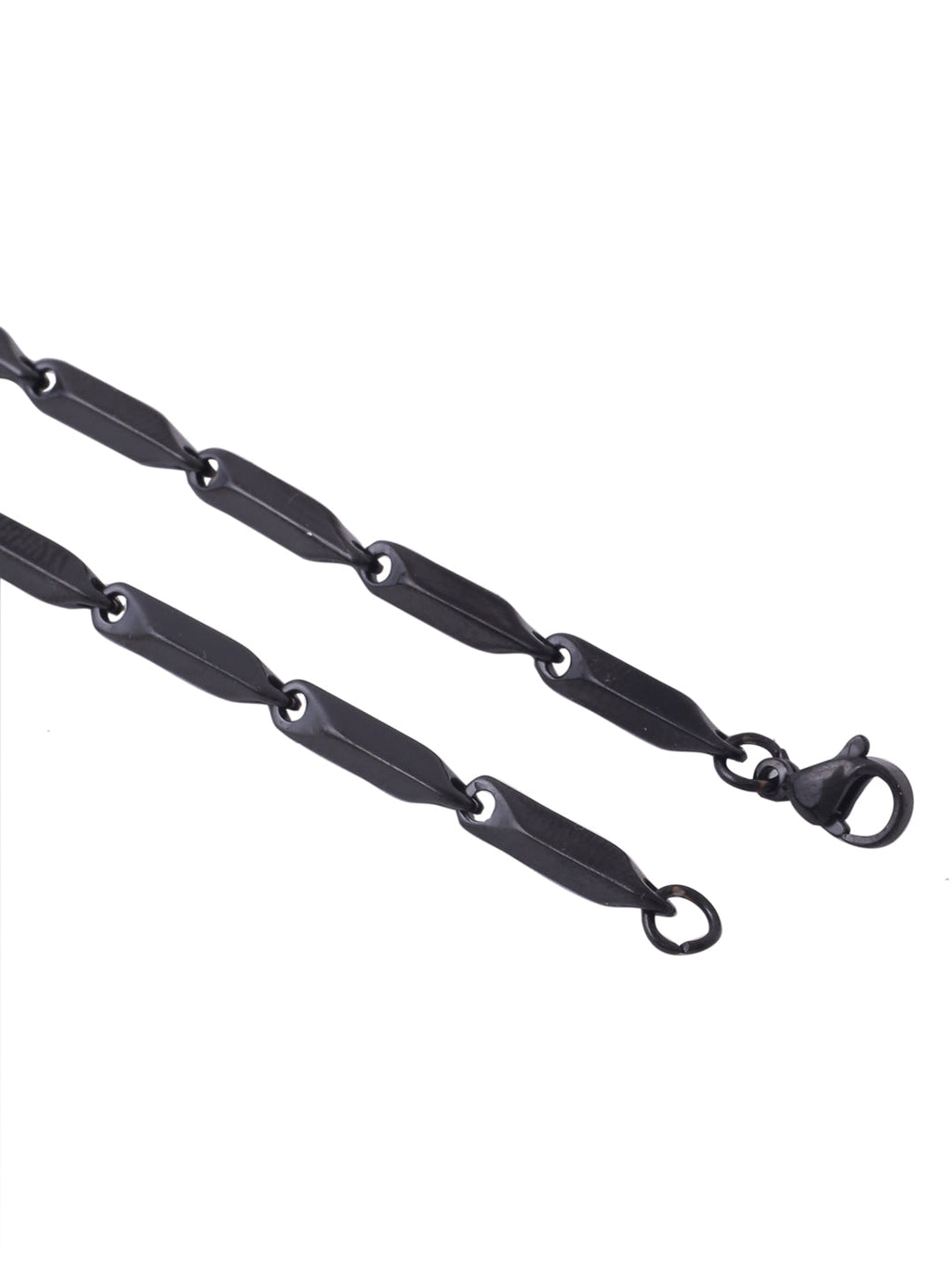 NVR Men Stainless Steel Set of 2 Bohemian Chain