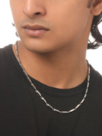 NVR Men Set of 2 Stainless Steel Bohemian Chain