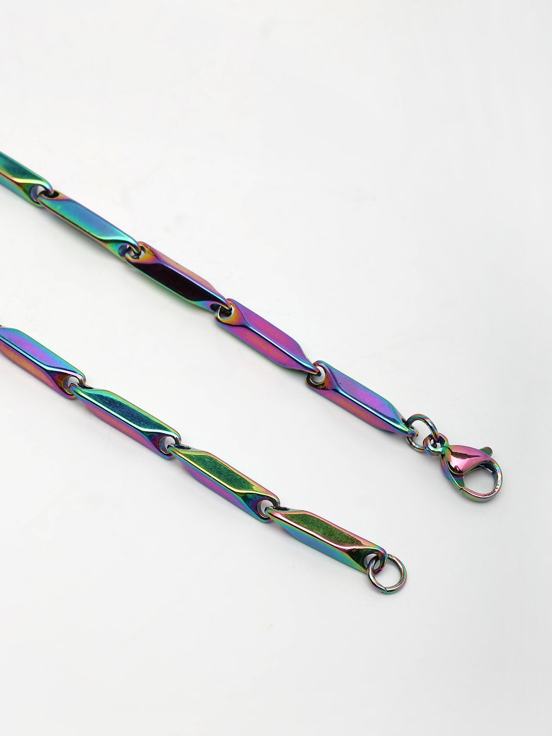 NVR Men Set of 3 Stainless Steel Trendy Stylish Chain