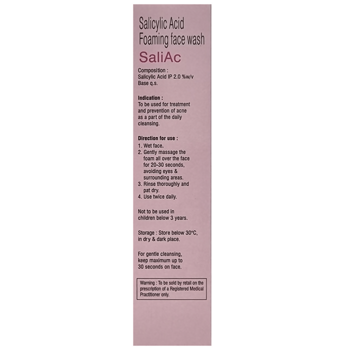 Saliac Face Wash with Salicylic Acid