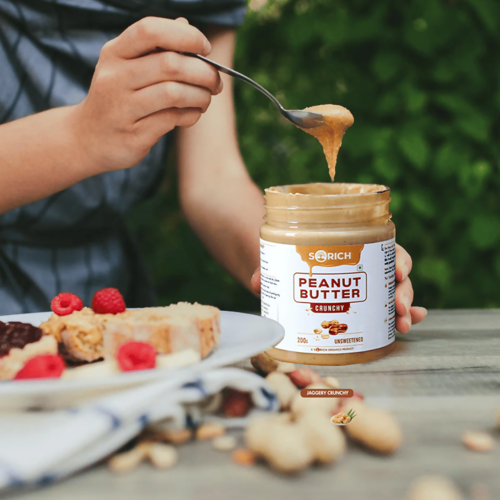 Sorich Organics Peanut Butter Jaggery Crunchy