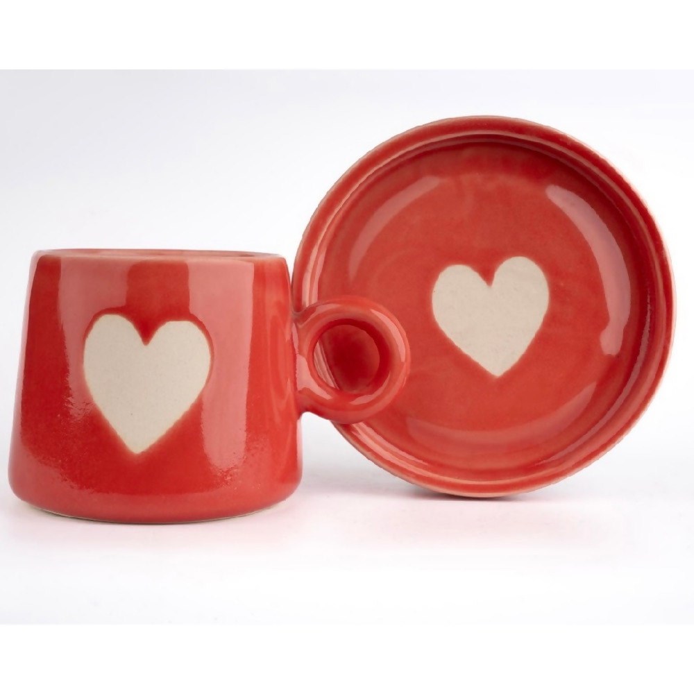 Simply Soho Ember Heart Mug